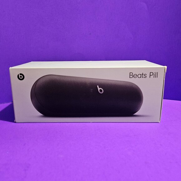 NEW Apple Beats Pill Matte Black Portable Wireless Bluetooth Speaker Model A3211 - Picture 1 of 10
